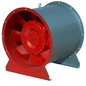 axial flow fire exhaust fan