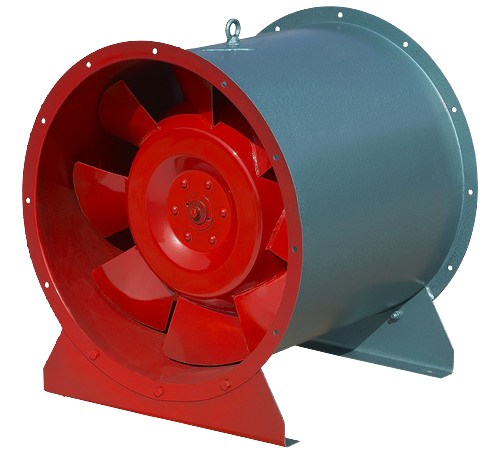 axial flow fire exhaust fan