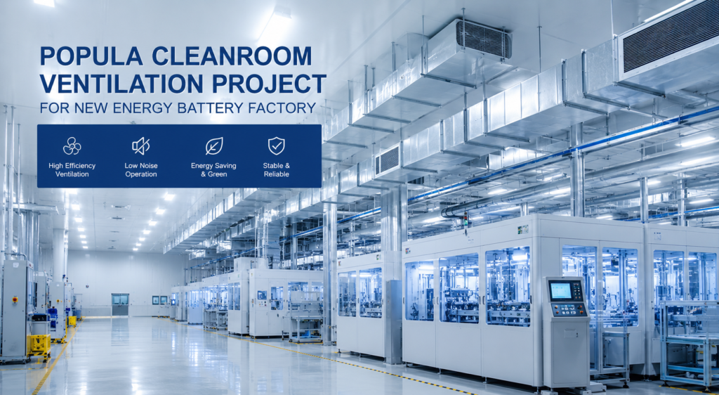 POPULA Cleanroom Ventilation Project