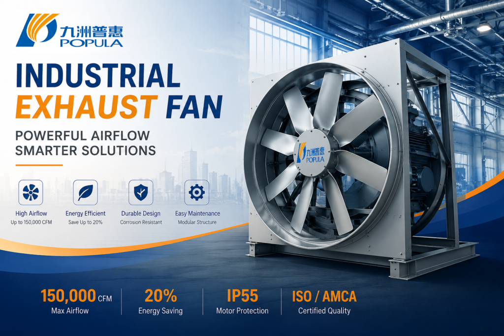 Industrial exhaust fan