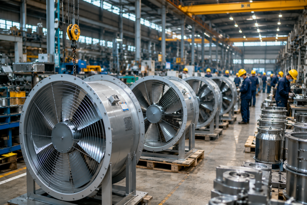 nhu cầu quạt mùa hè phổ biến tăng lên